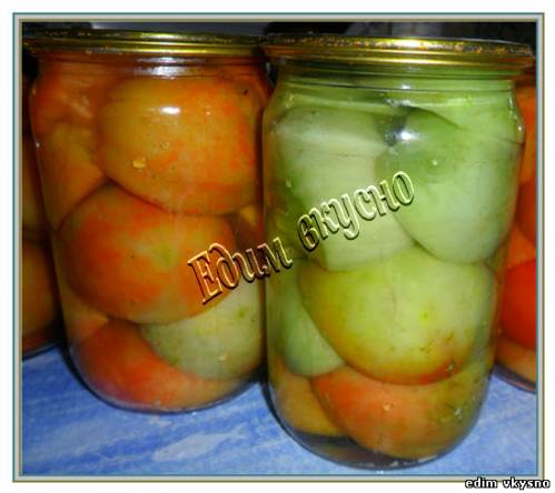Зеленые помидоры на зиму. Рецепт с фото. Зеленые помидоры на скорую руку без специй